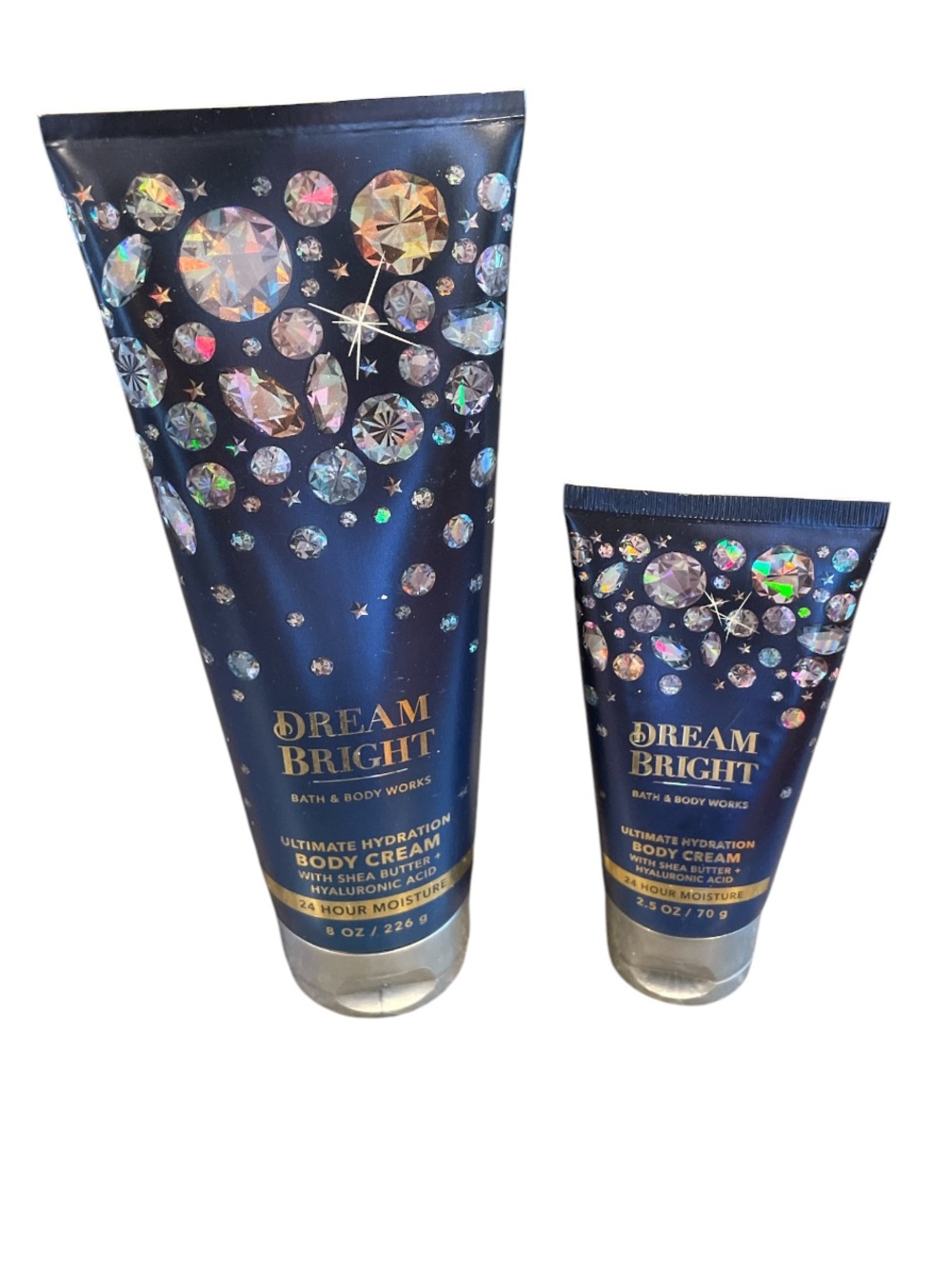 Bath & Body Works Dream Bright Ultimate Hydration Body Cream 8 oz and 2.5 oz new